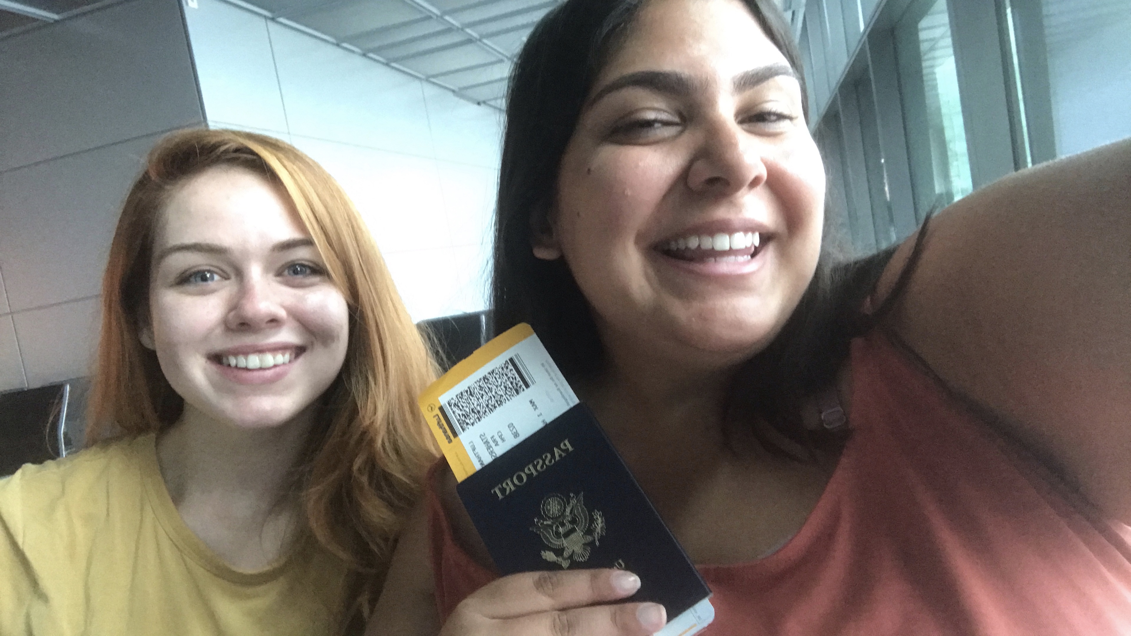 Caitlyn and I in Frankfurt